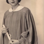 Judy Graduation 1952 GW High School..JPG